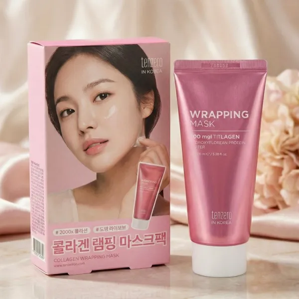 Tenzero Collagen Wrapping Mask - 100ml