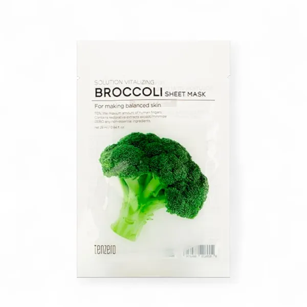 Tenzero Solution Vitalizing Broccoli Sheet Mask- 25ml