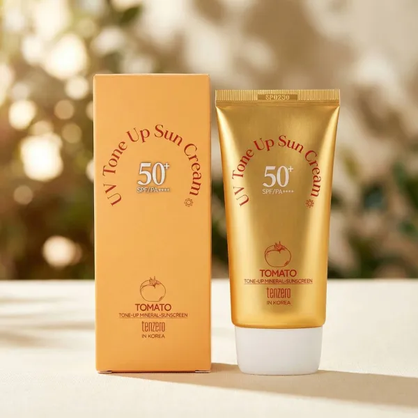 Tenzero Tomato UV Tone Up Mineral Sun Cream Spf50+ Pa++++ - 50ml