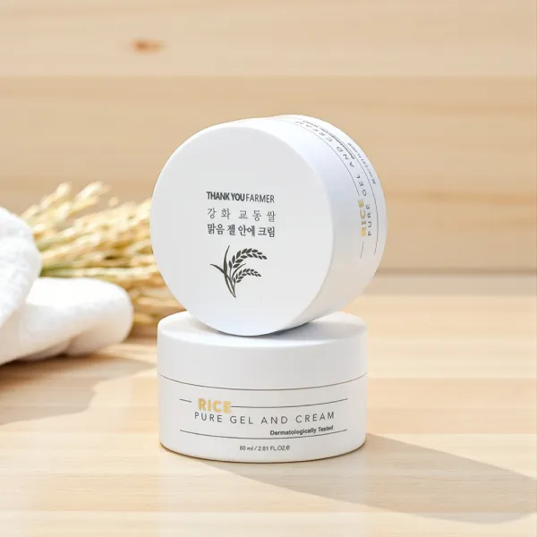 Thank you farmer rice pure gel and Cream - 80ml