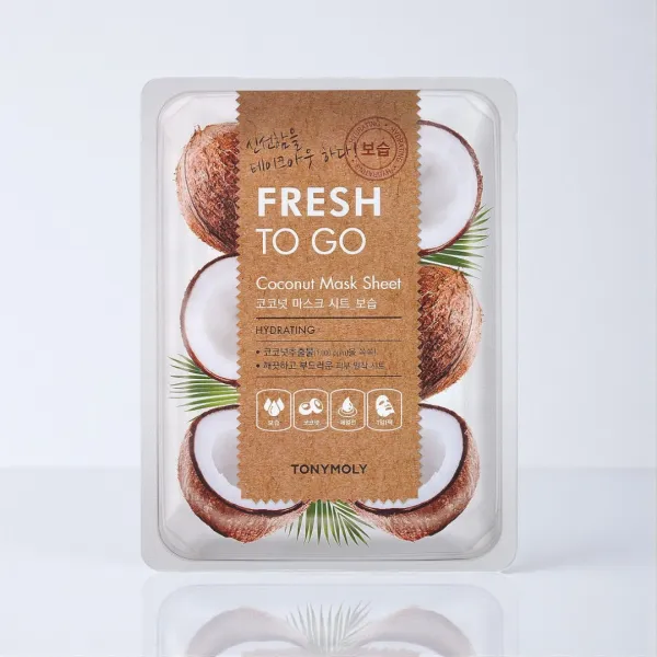 Tonymoly Fresh Go To Coconut Mask Sheet - 25g