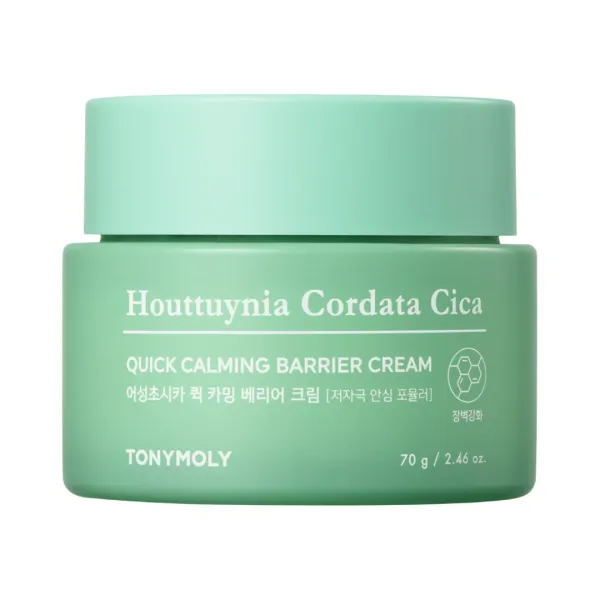 Tonymoly Houttuynia Cordata Cica Quick Calming Barrier Cream - 70g