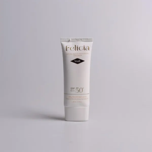 Felicia Natural Silk Fit Moisturizing Sun Cream (Snail) SPF50+PA++++ - 60ml