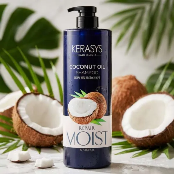 Kerasys Coconut Oil Shampoo (Repair Moist) - 1000ml