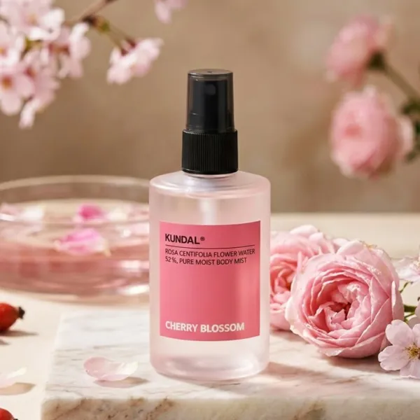 Kundal Pure Moist Body Mist (Cherry Blossom) - 128ml
