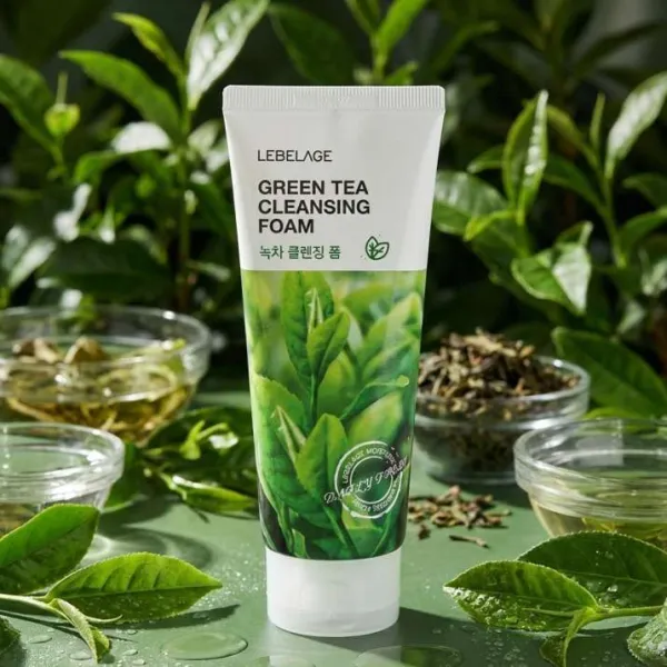 Lebelage Green Tea Cleansing Foam - 100ml