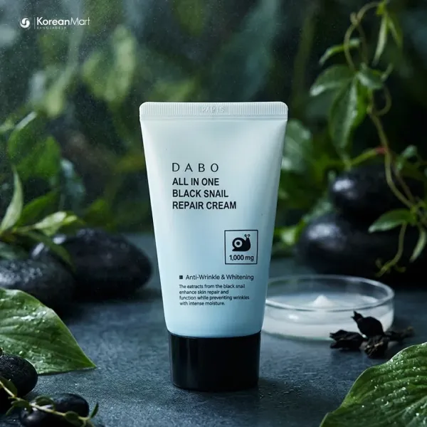 Dabo All In One Black Snail Repair Cream - 50gm