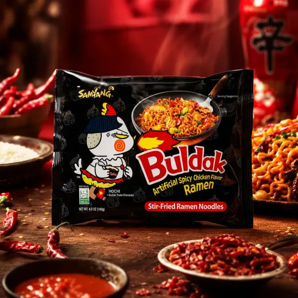 Samyang Buldak Hot Chicken Ramen Noodles (Original) - 140g (5Pcs)