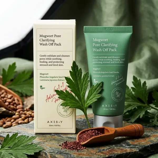 AXIS-Y Mugwort Pore Clarifying Wash Off Pack - 50ml