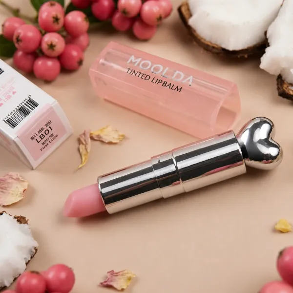 MOOLDA Tinted Lip Balm (First Love) LB01 - 3g