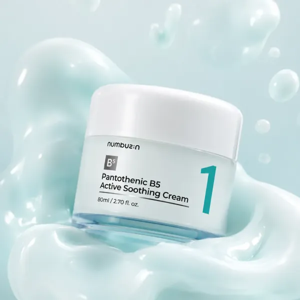 Numbuzin No.1 Pantothenic B5 Active Soothing Cream - 80ml