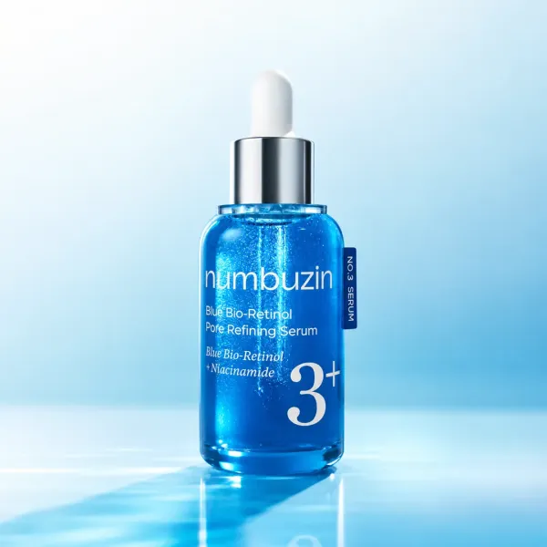 Numbuzin No.3 Blue Bio-Retinol Pore Refining Serum - 30ml