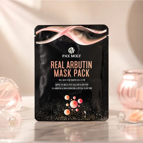 Paxmoly Real Arbutin Sheet Mask - 25ml