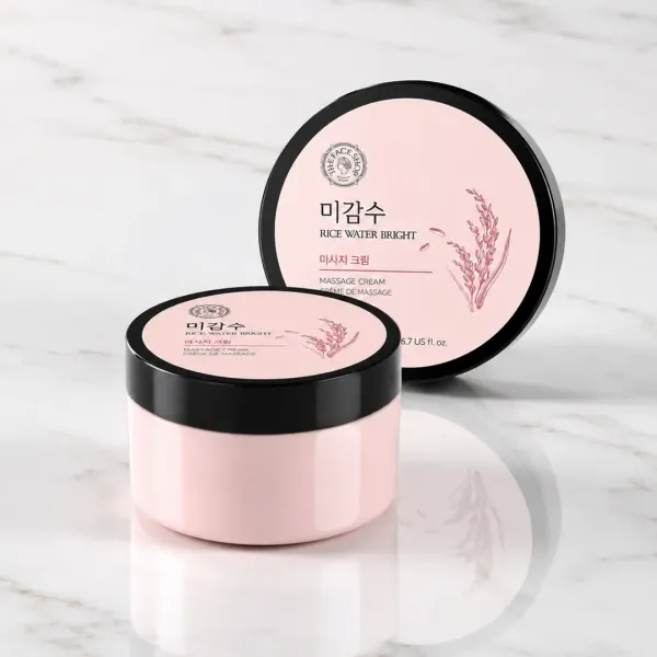 The Face Shop Rice Water Bright Massage Cream - 200ml