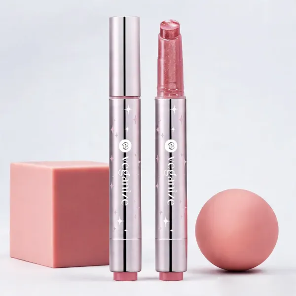 Self Beauty Veganize Collagen Peptide Lip Sparkle Balm (Shade 05 Latte Beige) - 2.8g
