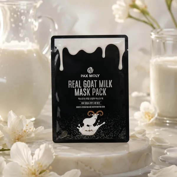 Paxmoly Real Goat Milk Sheet Mask - 25ml