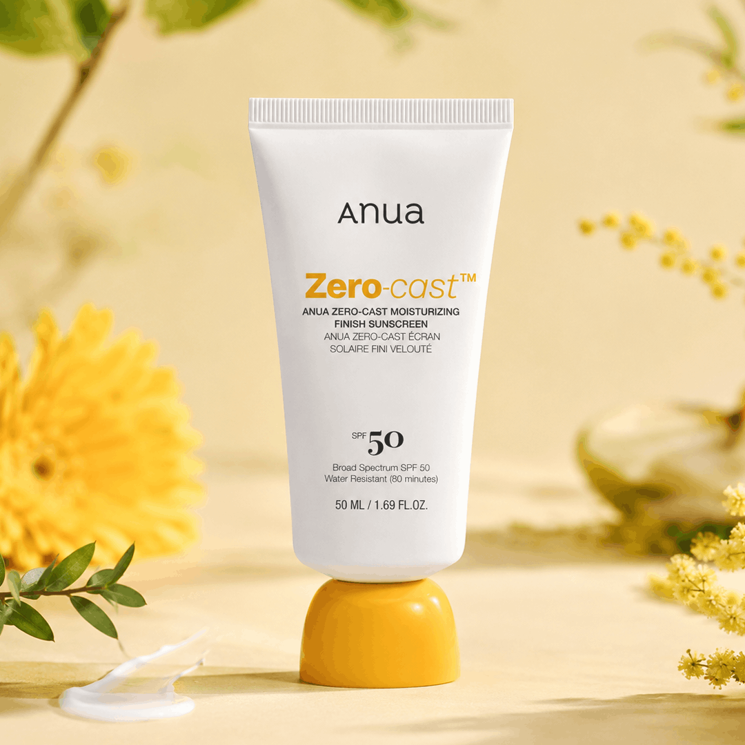 Anua Zero-Cast Moisturizing Finish Sunscreen SPF 50+ PA++++ - 50ml