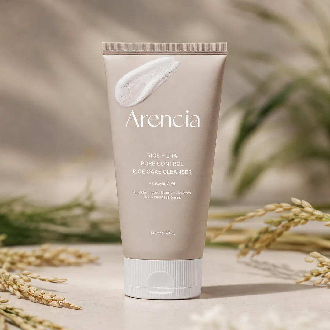 Arencia Rice + LHA Pore Control Rice Cake Cleanser - 150g