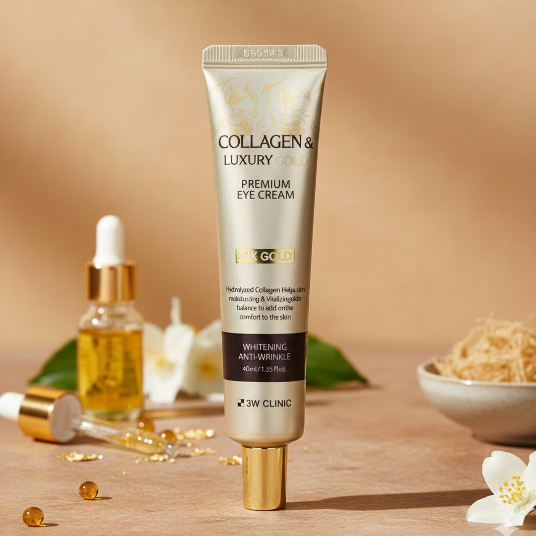 3w Clinic Collagen & Luxury Gold Premium Eye Cream - 40ml