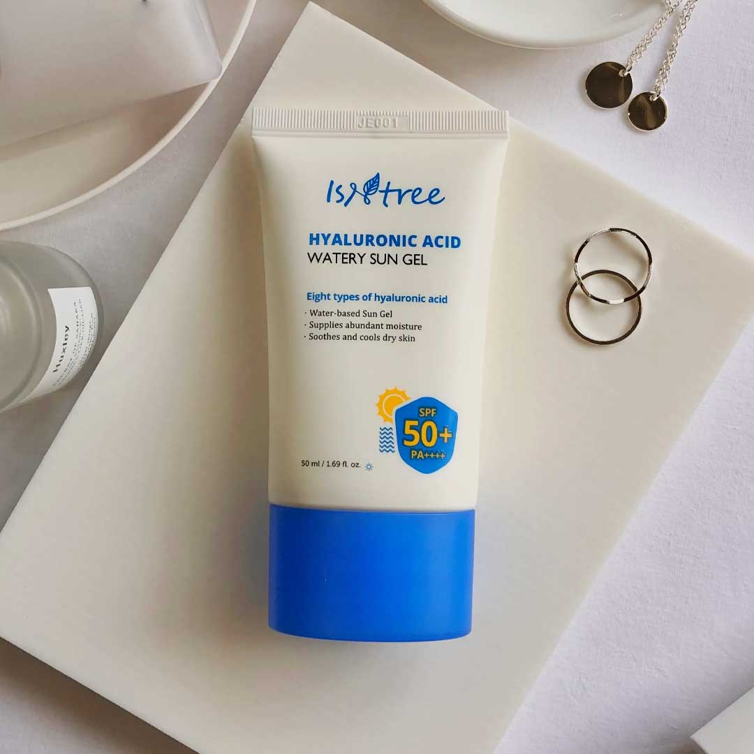 Isntree Hyaluronic Acid Watery Sun Gel (SPF50+ PA++++) 50ml Korean Mart