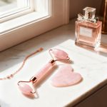 Jade Roller Gua Sha Set - (Pink Colour) - Image 3