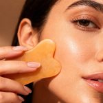 Jade Roller Gua Sha Set - (Persian Orange) - Image 4