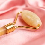 Jade Roller Gua Sha Set - (Persian Orange) - Image 3